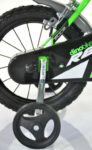 ACRA Dětské kolo Dino Bikes 414U zelené chlapecké 14" balanční kolečka