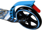 SULOVCIRCLE Skládací alu koloběžka černo-modrá 200mm pro děti i dospělé