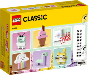 LEGO CLASSIC Pastelová kreativní zábava 11028 STAVEBNICE