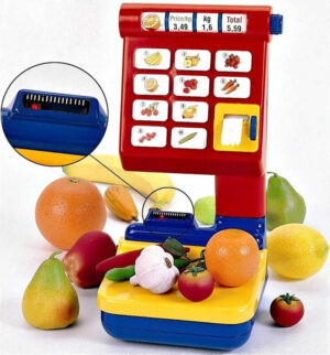 KLEIN Váha dětská ovoce-zelenina reálné funkce na baterie Zvuk plast