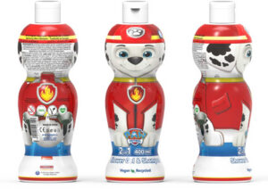 EP Line Sprchový gel a šampón 2v1 Marshall (Paw Patrol) 400ml dětská kosmetika