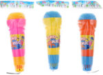 Mikrofon dětský barevný 24cm 4 barvy v sáčku plast