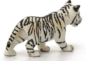 SCHLEICH Bílý tygr mládě 7cm figurka ručně malovaná plast