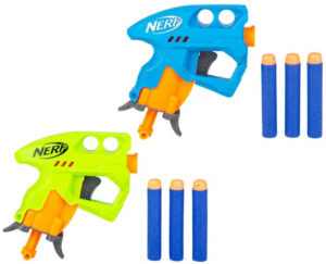 HASBRO NERF Elite Nanofire set blaster + 3 šipky 2 barvy plast