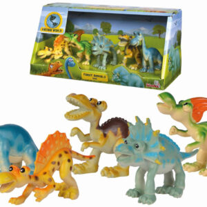 SIMBA Zvířátka veselá Dinosauři set 5ks 9-11cm plast v krabici