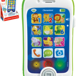 CLEMENTONI Baby Můj první smartphone dotykový telefon na baterie Světlo Zvuk