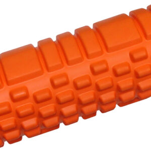 ACRA Válec masážní 33x14cm fitness roller oranžový plast