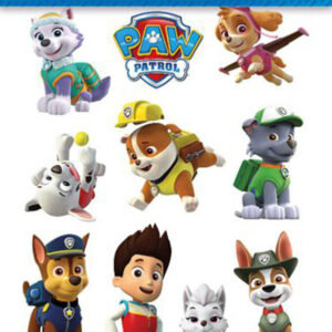 Tetování Tlapková Patrola (Paw Patrol) dětské tetovačky 12ks