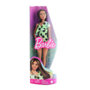 Barbie Modelka-limetkové šaty s puntíky HPF76 TV 1.1 - 30.6.