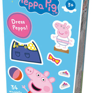 JIRI MODELS Panenky magnetické oblékací Peppa Pig se stojánkem